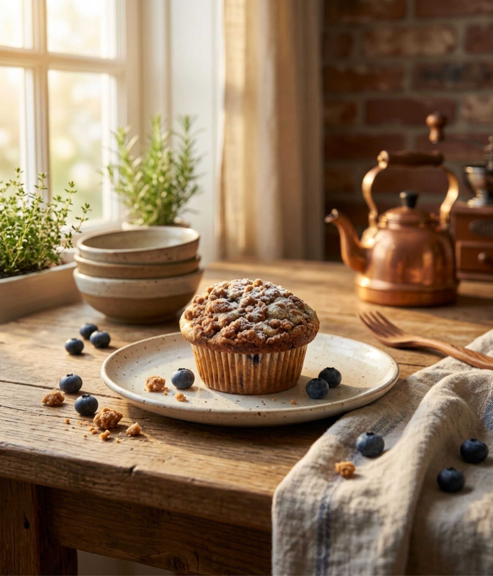 How a Trip to Penticton Turned Into a Batch of Blueberry Muffins