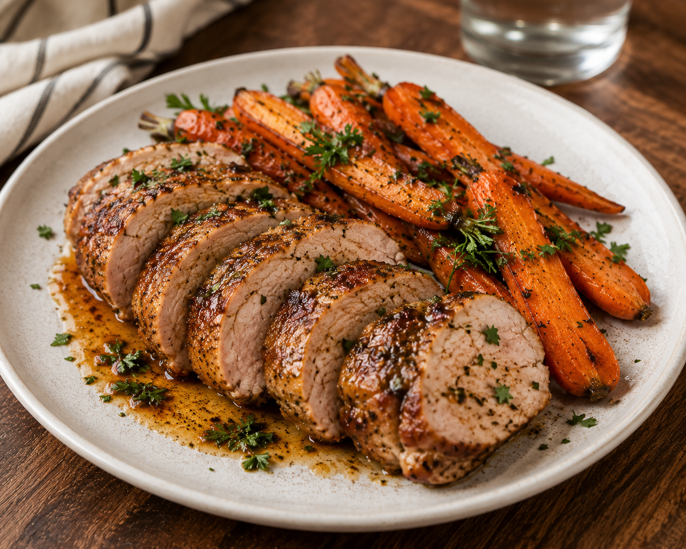 Spice-Rubbed Pork Tenderloin (With Buttery Pan Juices)